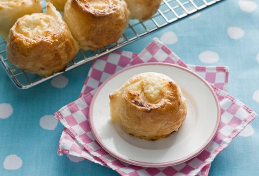 Cheese and Ham Scrolls