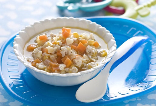 Creamed Corn and Chicken Soup
