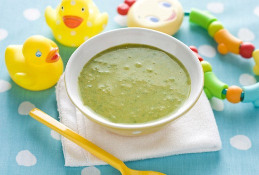 Pumpkin, Ricotta and Spinach Puree